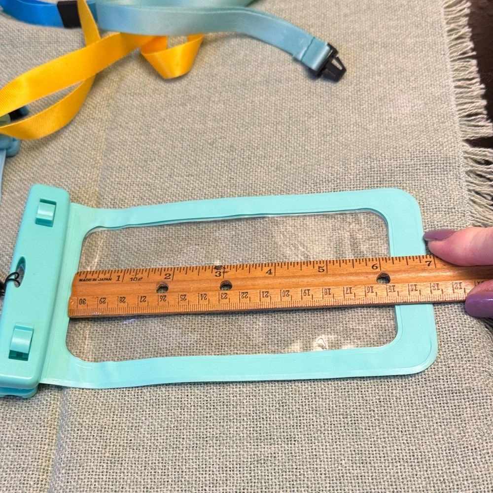 Set of Three Waterproof Phone Pouches Never Used